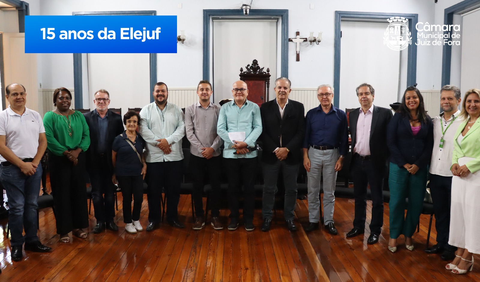CÂMARA CELEBRA OS 15 ANOS DA ELEJUF COM PALESTRA SOBRE QUALIFICAÇÃO DO LEGISLATIVO