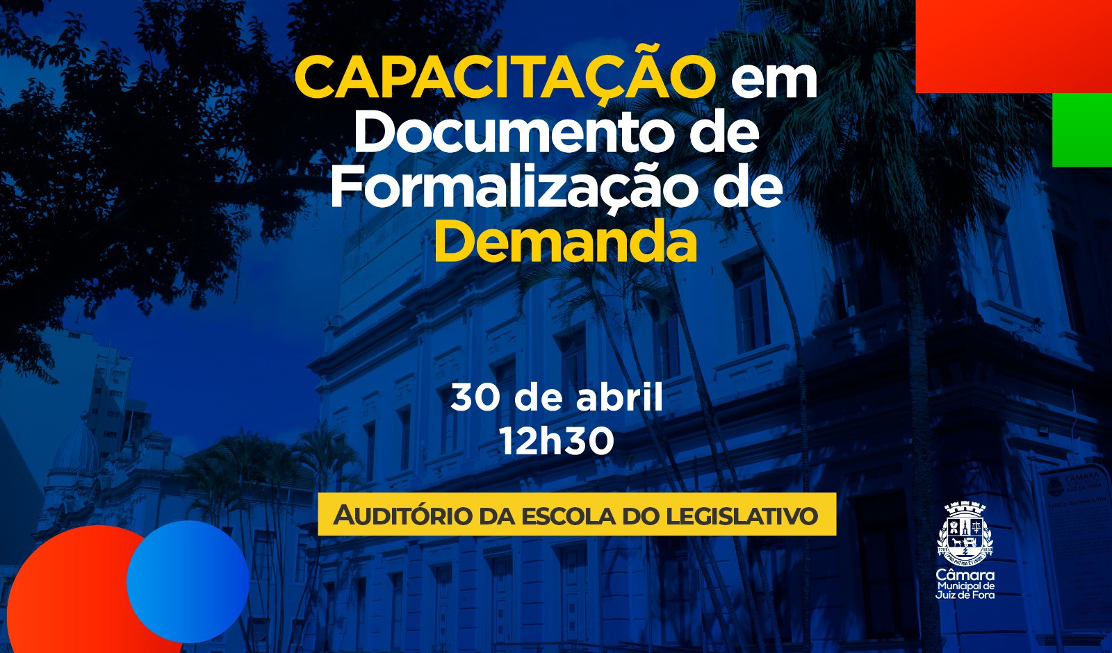 Tutoriais - Documento de Formalização de Demanda - Câmara promove capacitação de servidores