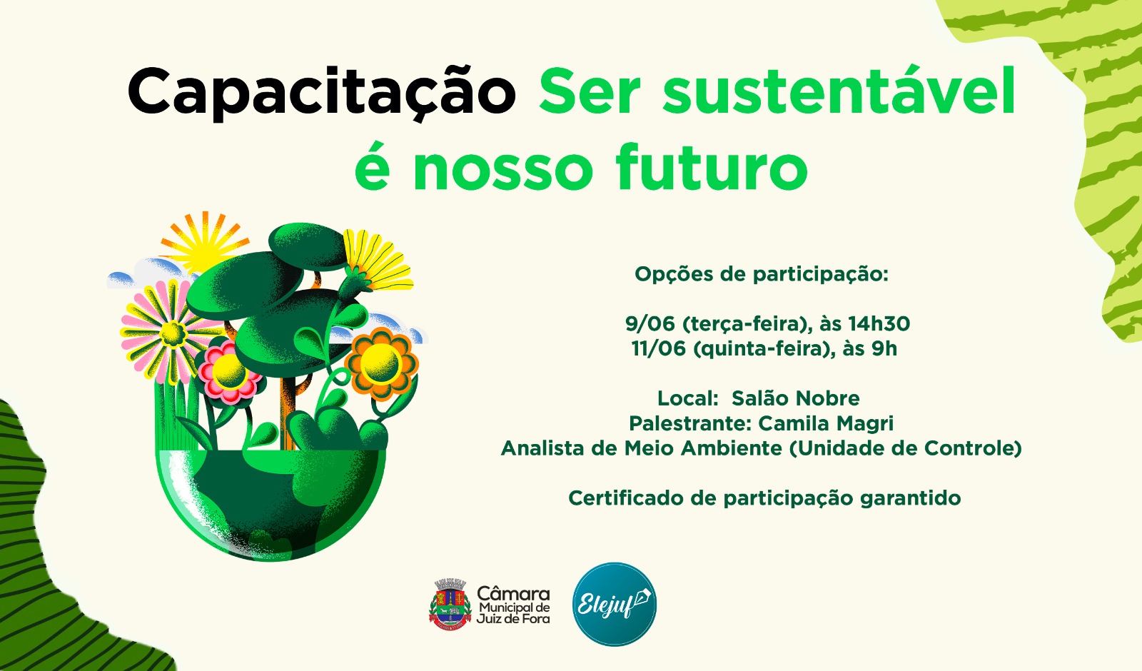 SUSTENTABILIDADE - CAPACITAÇÃO PARA SERVIDORES SOBRE MEIO AMBIENTE